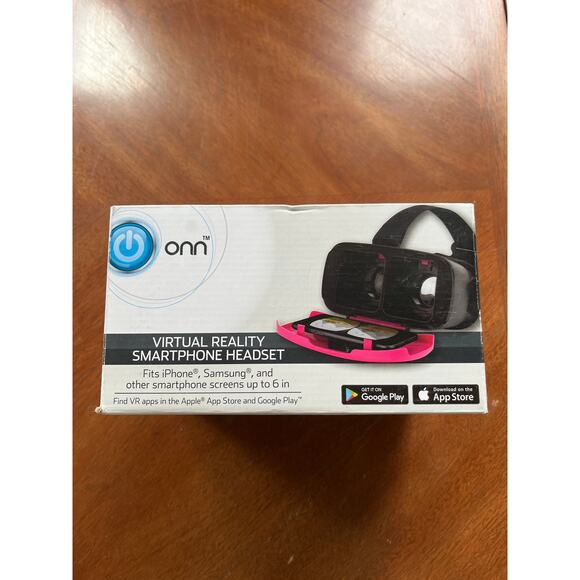 ONN Virtual Reality Headset Pink - Picture 2 of 5